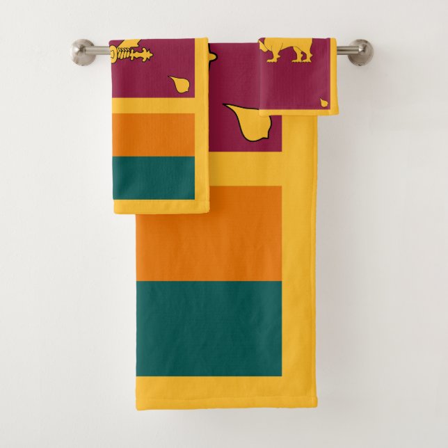Bandera de Sri Lanka (In situ)