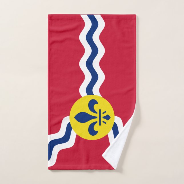 Bandera de St. Louis, Missouri (Toalla de mano)