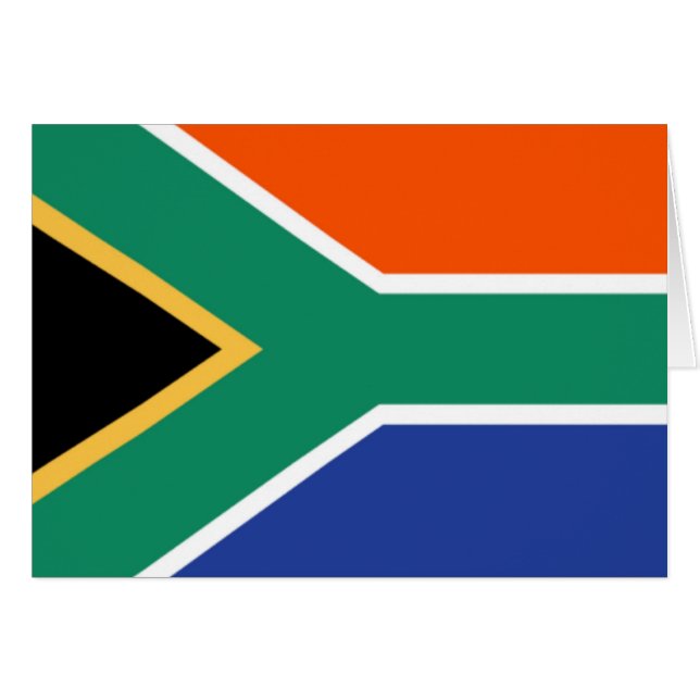 Bandera de Sudáfrica (Anverso (Horizontal))