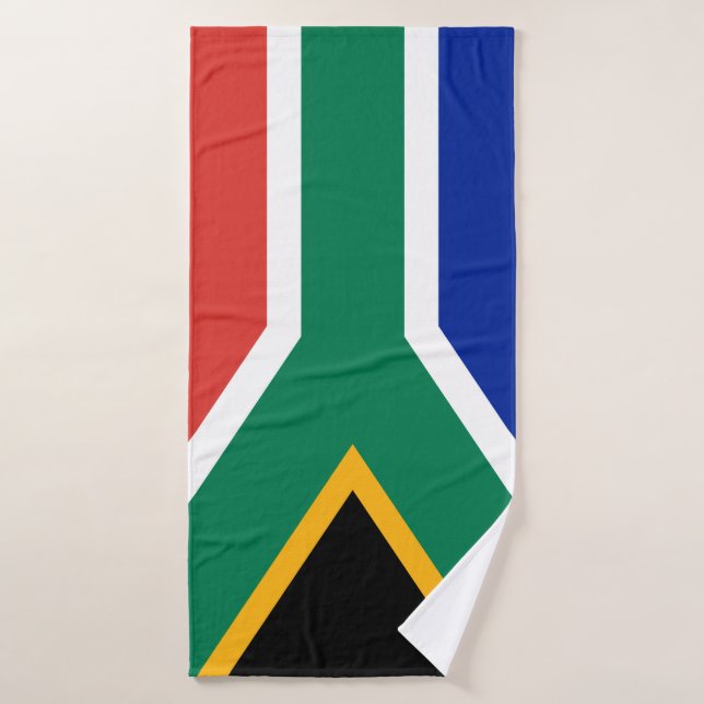 Bandera de Sudáfrica (Toalla de baño)