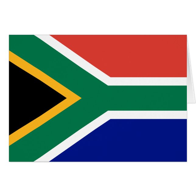 Bandera de Sudáfrica (Anverso (Horizontal))