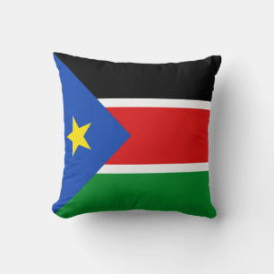 Bandera de Sudán del Sur x Almohada de bandera