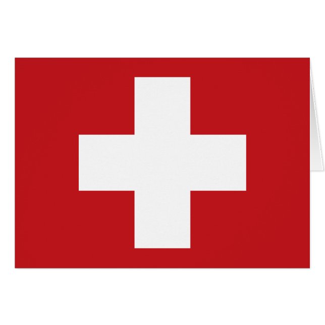 Bandera de Suiza (Anverso (Horizontal))