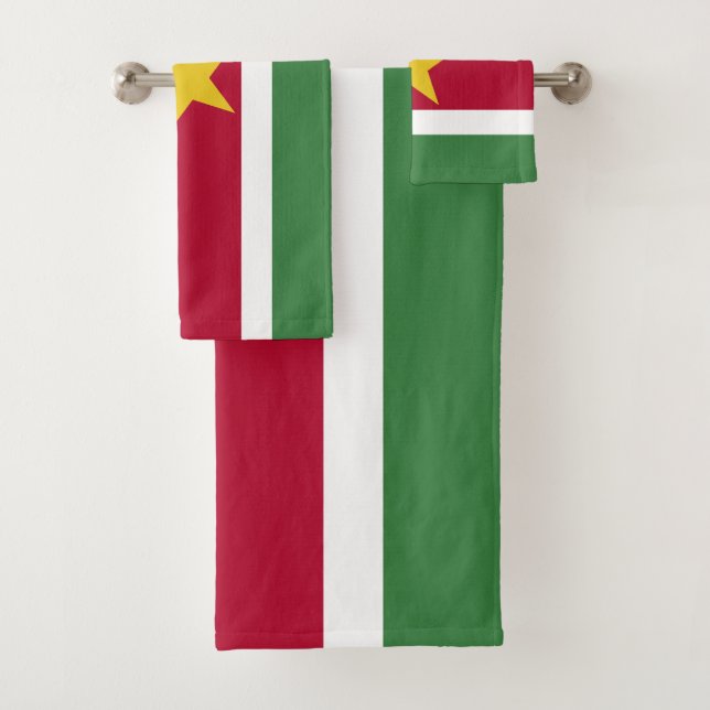 Bandera de Surinam (In situ)