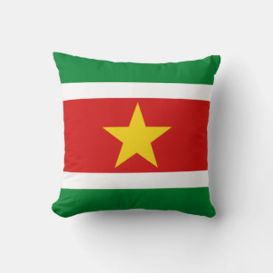 Bandera de Surinam x Indicador de almohada