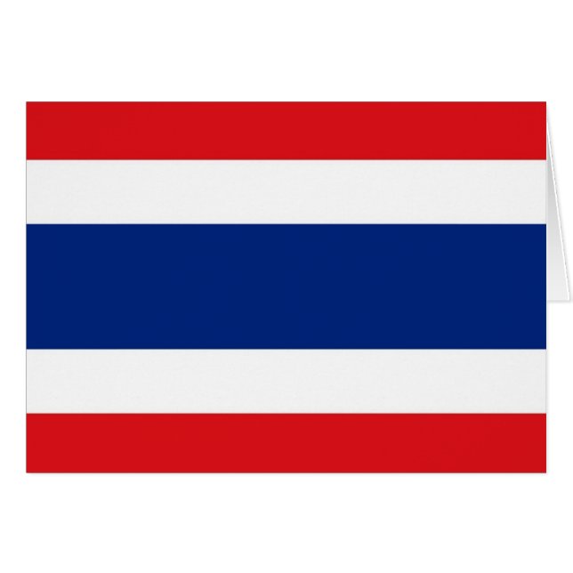 Bandera de Tailandia (Anverso (Horizontal))