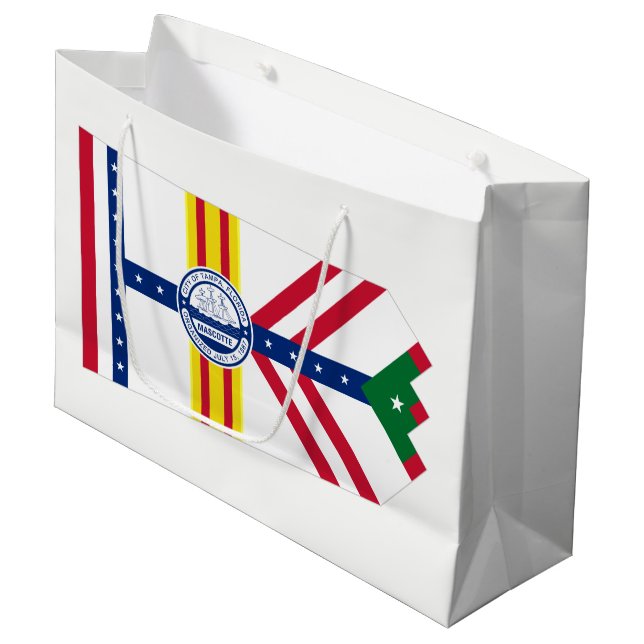 Bandera de Tampa, Bolsa de Regalo Grande de Florid (Angulo Anverso)