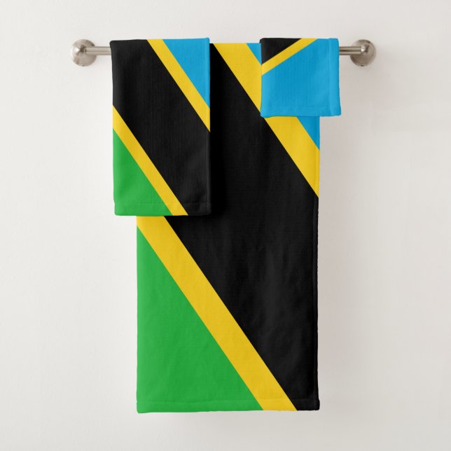 Bandera de Tanzania (In situ)