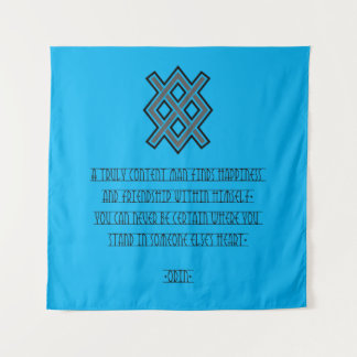 Bandera de tapiz de citas de Viking Odin Old Norse