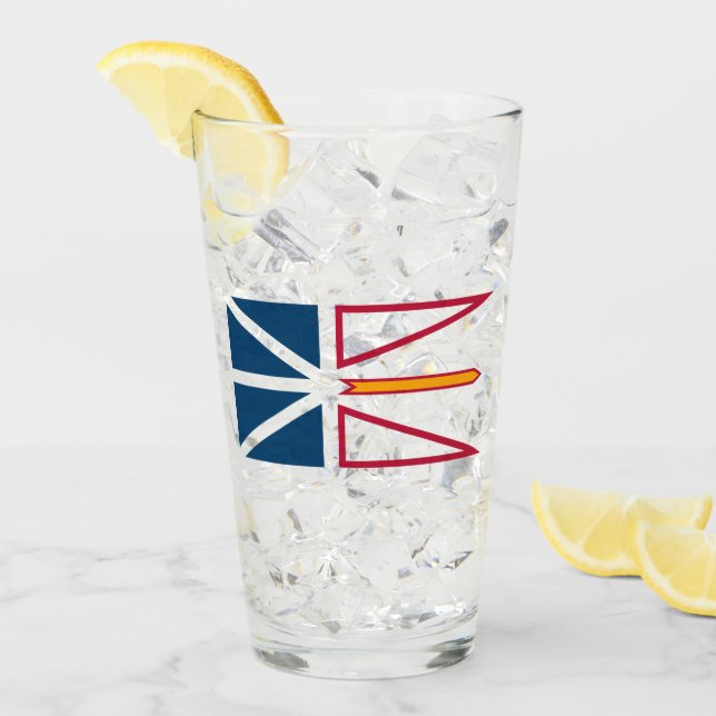 Bandera de Terranova y Labrador (Canadá) (Anverso (hielo))
