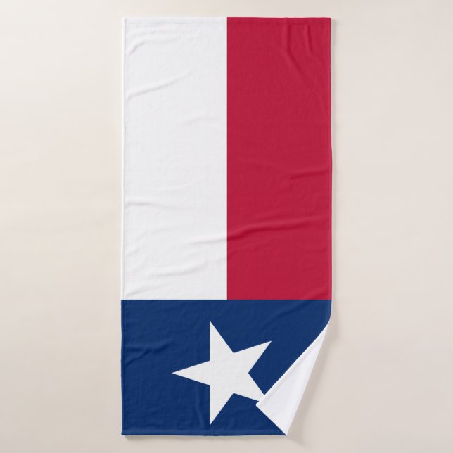 Bandera de Texas (Toalla de baño)