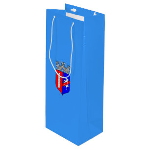 Bandera de Tirana, Albania Bolsa de Regalo de Vino