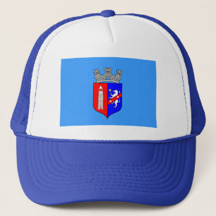 Bandera de Tirana, Albania Sombrero Camionero