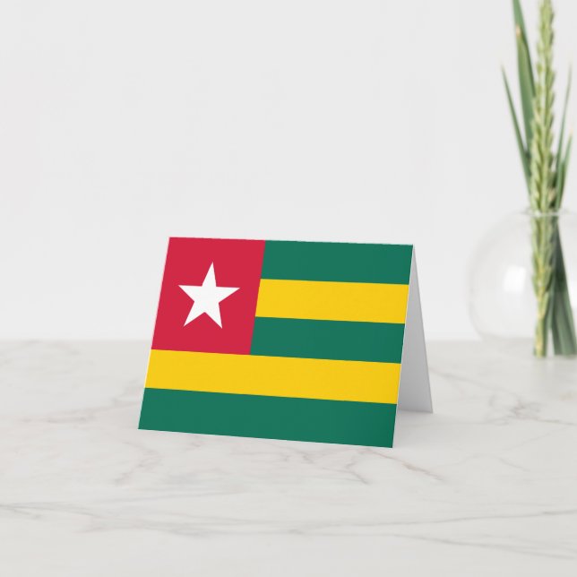 Bandera de Togo (Anverso)