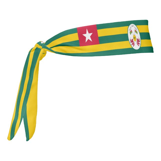 Bandera de Togo elegante patriótico (Girar 270)