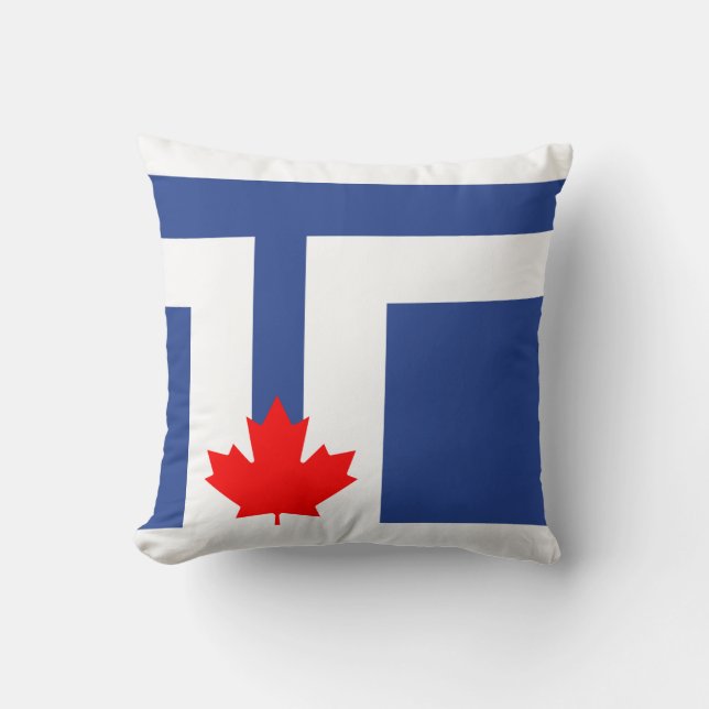 Bandera de Toronto, Cojín decorativo de Ontario (Anverso)