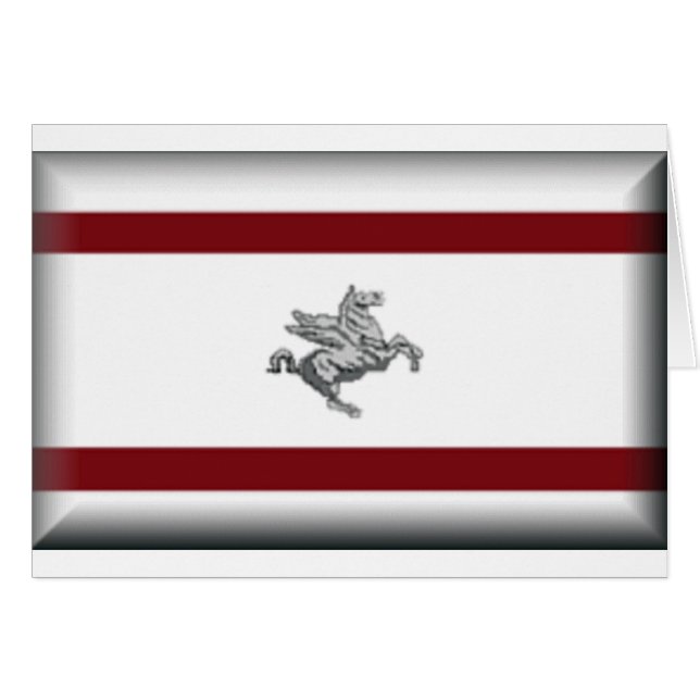 Bandera de Toscana (Italia) (Anverso (Horizontal))