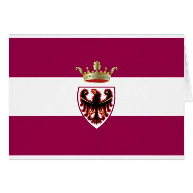 Bandera de Trentino (Italia) (Anverso (Horizontal))
