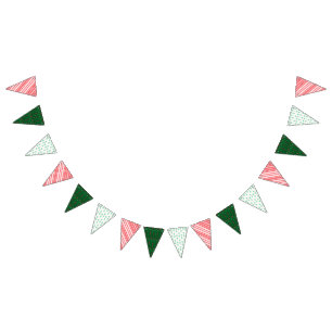 Bandera de triangulo de Bunting de Moda de vacacio