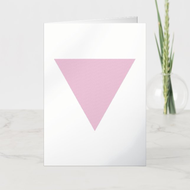 bandera de triángulo rosa de SlipperyJoe's símbolo (Anverso)