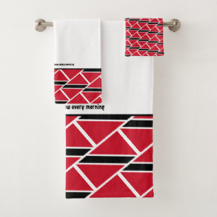 BANDERA DE TRINIDAD Guión Personalizado Trini BLAN
