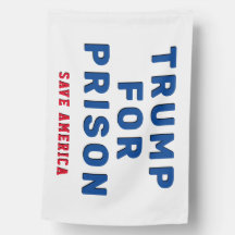 Bandera de TRUMP para la prisión