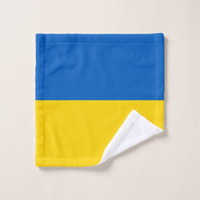 Bandera de Ucrania (Toallita)