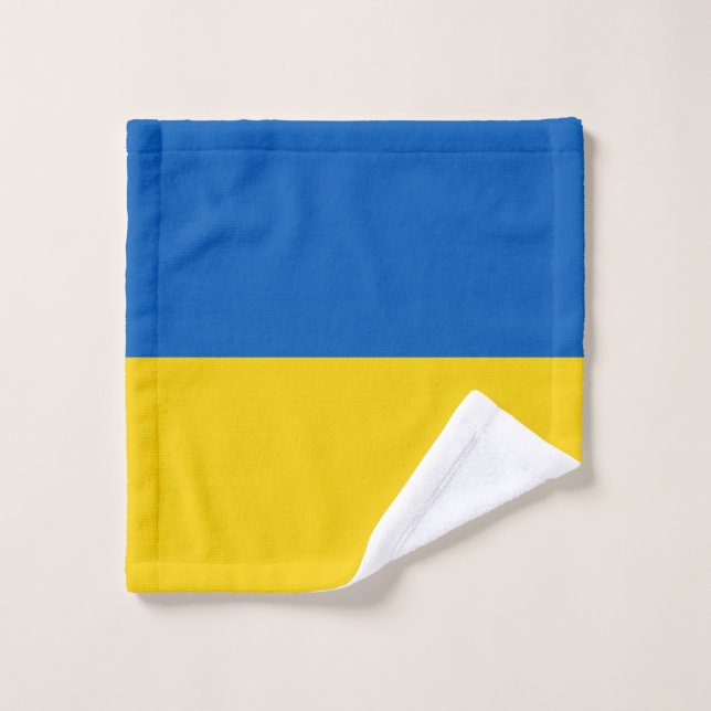 Bandera de Ucrania (Toallita)