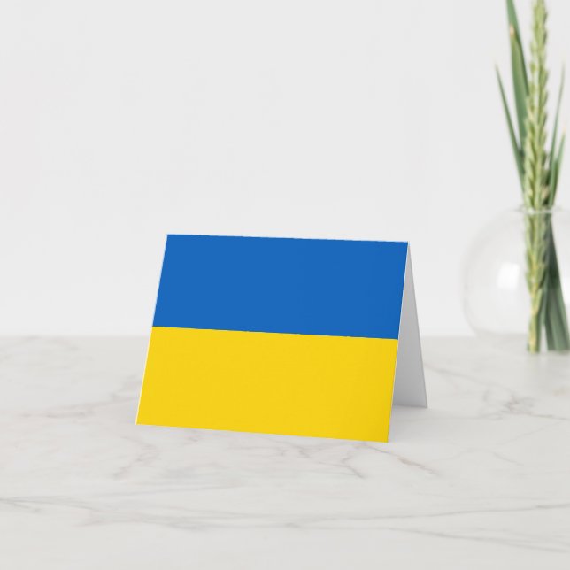 Bandera de Ucrania (Anverso)