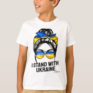Bandera de Ucrania Camisetas Yo Apoyo a Ucrania 20