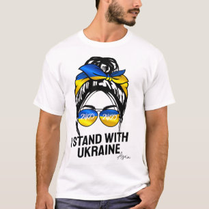 Bandera de Ucrania Camisetas Yo Apoyo a Ucrania 20
