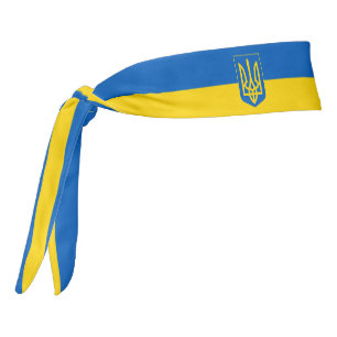 Bandera de Ucrania elegante patriota