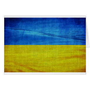 Bandera de Ucrania estilizada