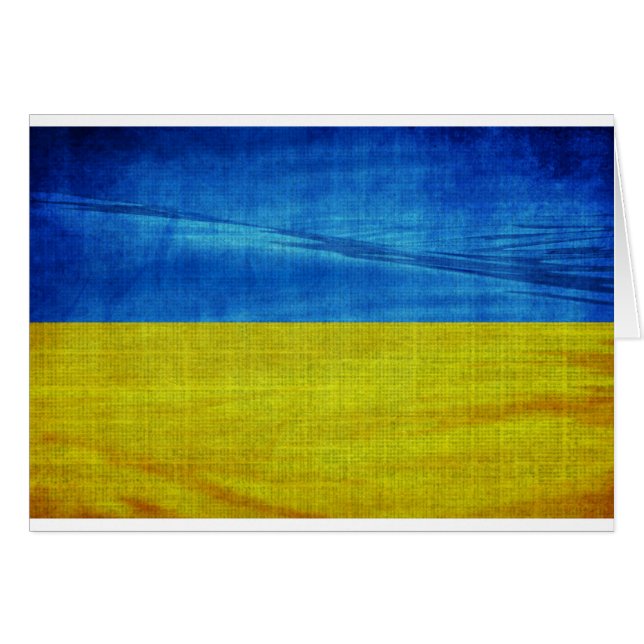 Bandera de Ucrania estilizada (Anverso (Horizontal))