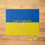 Bandera de Ucrania rompecabezas de 8"x10" en Jigsa<br><div class="desc">Bandera de Ucrania en los colores del producto diseñado en azul y amarillo. ⭐ PERSONALIZAR esta plantilla con su obra de arte. ⭐ EDITAR más para realizar más cambios. ⭐ TRANSFERIR este diseño a cualquier producto. Visita todas mis tiendas en bit.ly/SandyspiderStores (cortar y pegar).</div>
