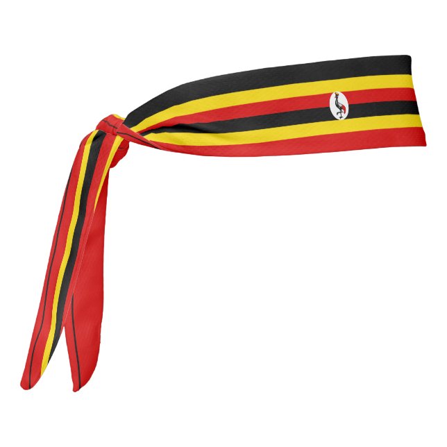 Bandera de Uganda elegante patriota (Girar 270)