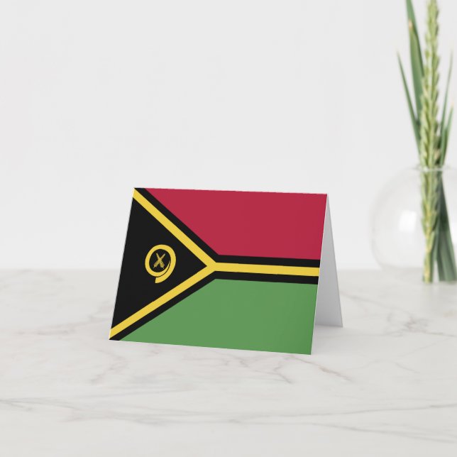 Bandera de Vanuatu (Anverso)