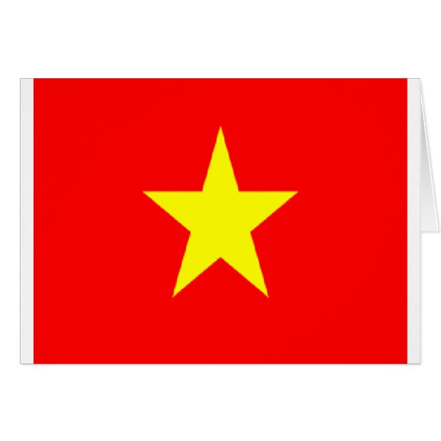 bandera de vietnam (Anverso (Horizontal))