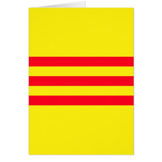 Bandera de Vietnam del Sur (Frente)