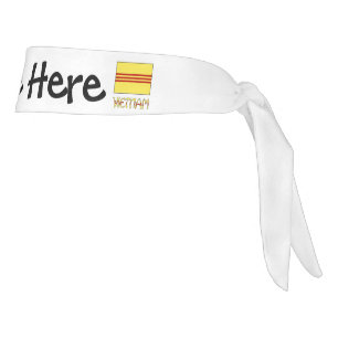 Bandera de Vietnam y Vietnam del Sur con tu nombre