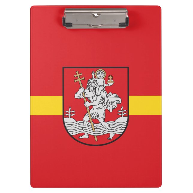 Bandera de Vilnius, portapapeles de Lituania (Anverso)