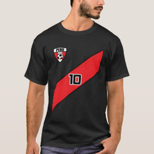 Bandera de vintage retro estilo Jersey estilo Perú