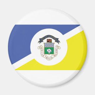 Bandera de Winnipeg, imán de Manitoba