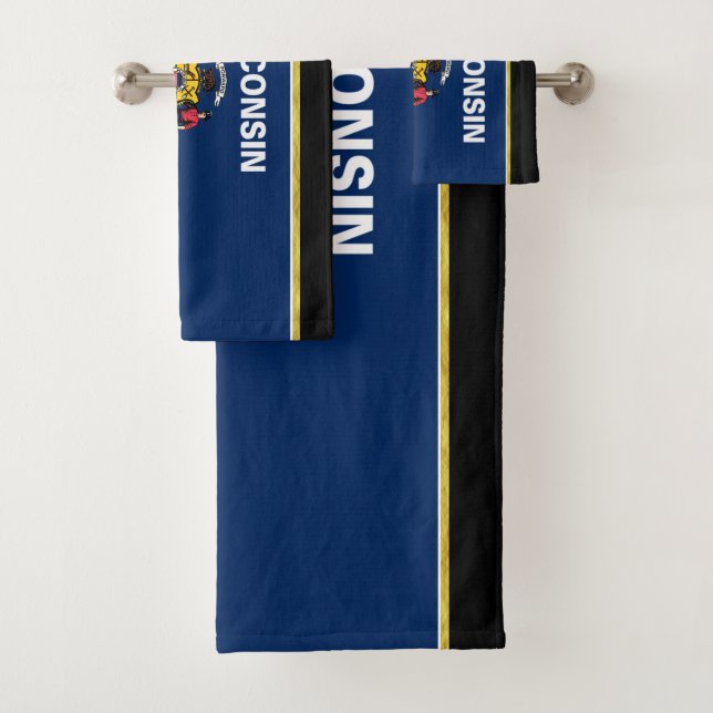 Bandera de Wisconsin (In situ)