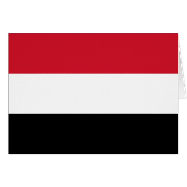 bandera de yemen (Anverso (Horizontal))