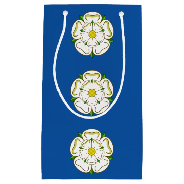 Bandera de Yorkshire Pequeña bolsa de regalo (Anverso)