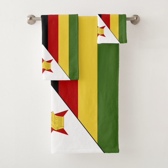 Bandera de Zimbabue (In situ)