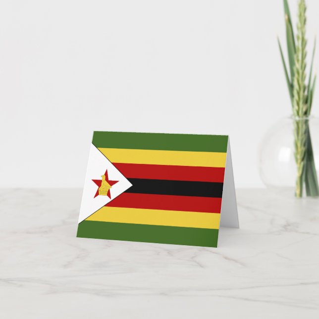 Bandera de Zimbabue (Anverso)