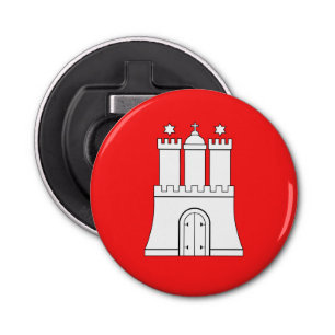 Bandera del abridor de botellas de Hamburgo