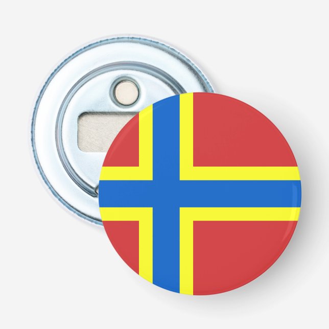 Bandera del abridor de botellas de Orkney (Anverso)